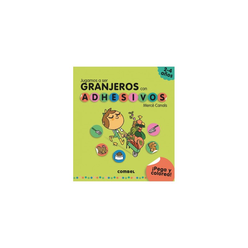 Jugamos a ser granjeros con adhesivos