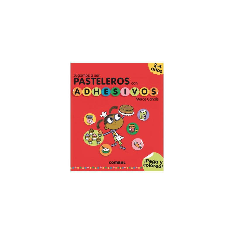 Jugamos a ser pasteleros con adhesivos