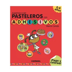 Jugamos a ser pasteleros con adhesivos