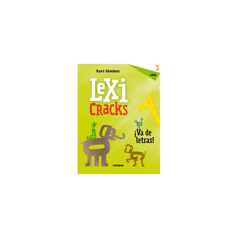 Lexicracks. Ejercicios de escritura y lenguaje 3 años