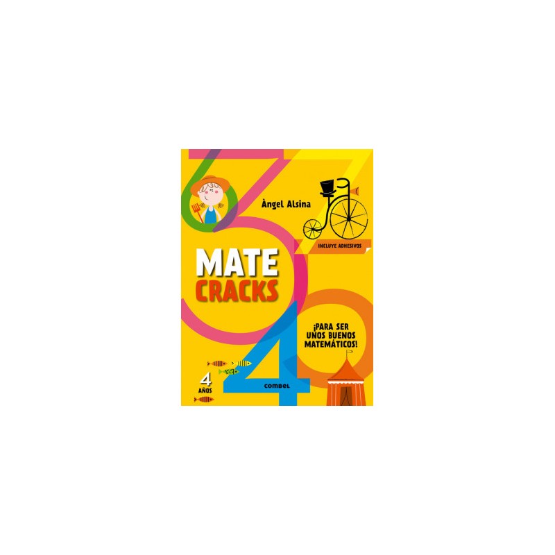 Matecracks. Actividades de competencia matemática: números, geometría, medida, lógica y estadística 4 años