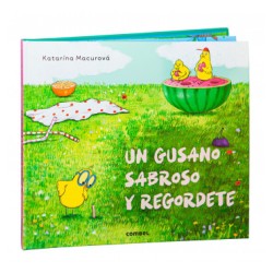 Un gusano sabroso y regordete