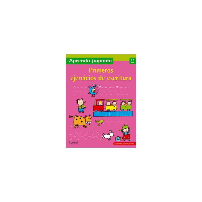 Primeros ejercicios de escritura 4-5 años