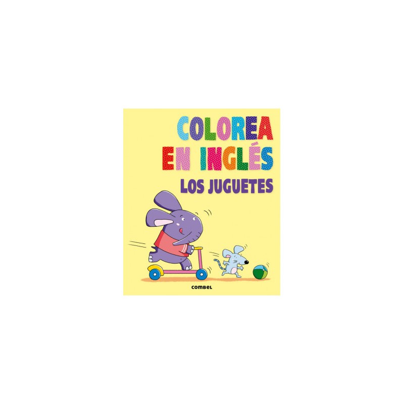 Colorea en inglés. Los juguetes