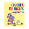 Colorea en inglés. Los juguetes