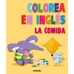 Colorea en inglés. La comida