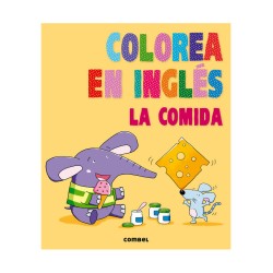 Colorea en inglés. La comida