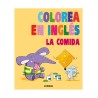Colorea en inglés. La comida
