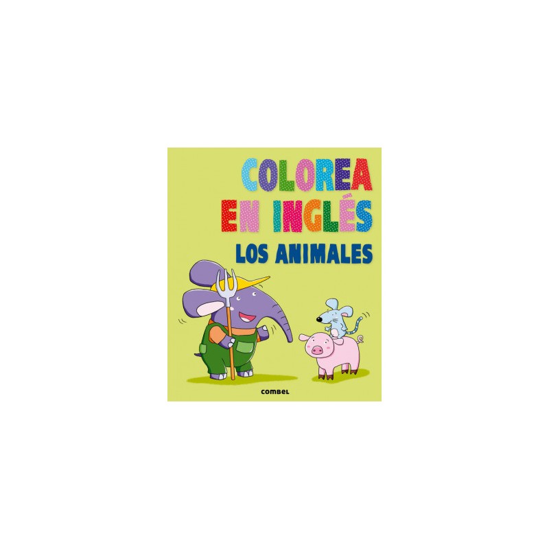 Colorea en inglés. Los animales