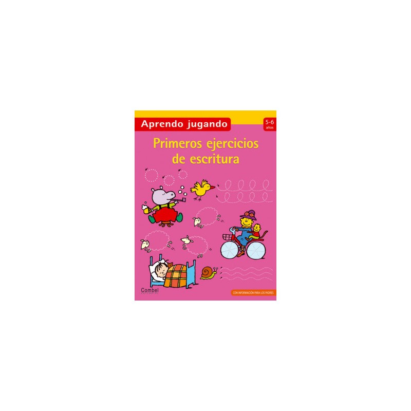 Primeros ejercicios de escritura 5-6 años