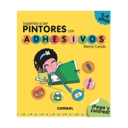 Jugamos a ser pintores con adhesivos